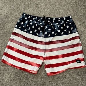 Hurley Independence 17" Volley Shorts - USA